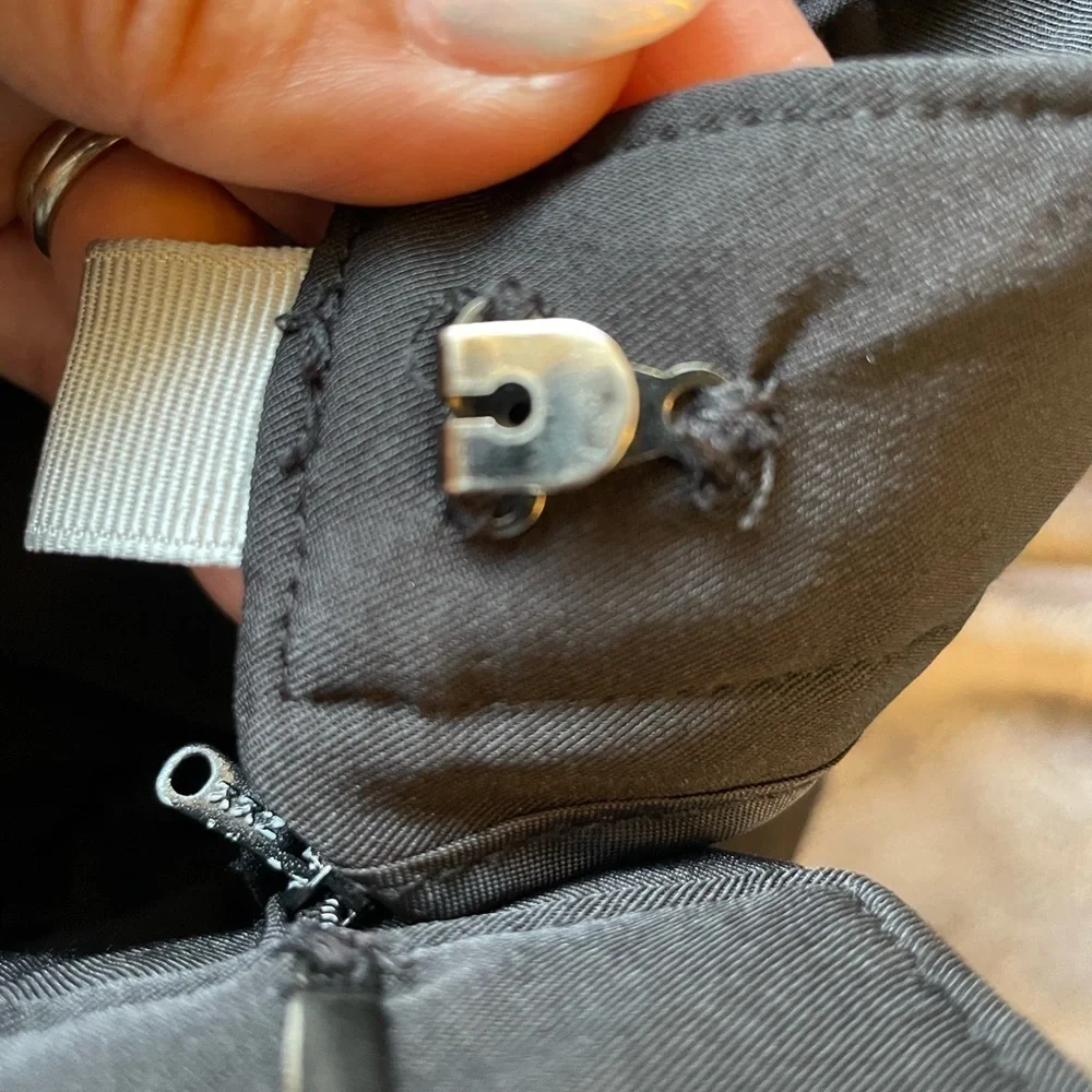 Chanel Identification Line Black Pants size 8